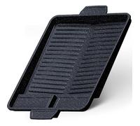 Plaque de Gril Réhausse pour réchaud à gaz, poêle Grill antiadhésive pour réchaud de Camping, Plancha pour BBQ, Camping