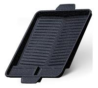 Plaque de Gril Réhausse pour réchaud à gaz poêle Grill antiadhésive pour réchaud de Camping Plancha pour BBQ Cou GRILLE DE BARBECUE