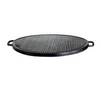 Plaque De Grill En Fonte Ø 30Cm, Utilisable Des Deux Côtés