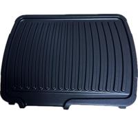 Plaque de Grill Tefal Compatible avec Supergrill Minuteur 700 et UltraCompact 600 Comfort, Antiadhésive, Noir