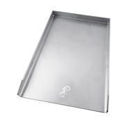 Plaque De Grill Universelle En Acier Inoxydable 45x30Cm