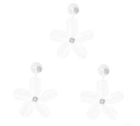 Plaque de guidage du flux d'air pour climatisation pour voitures conçue pour diriger l'air efficacement et améliorer le contrôle de la température de l'habitacle avec une installation facile (blanc 3