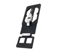 Plaque de guidage professionnelle robuste pour le travail du bois à angles droits pour cutter circulaire de 15,2 cm et 30,5 cm avec base antidérapante en alliage d'aluminium