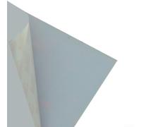 Plaque de guitare transparente anti-rayures en PVC 25 x 20 cm (transparent)