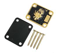 Plaque de Joint Métal pour Guitare Électrique Renfort 6.3x5.1cm(GoldA)
