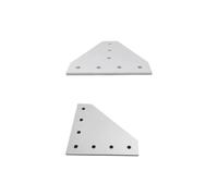 Plaque de jonction à 90 degrés, 7 trous, Type L ou T, support d'angle, panneau de jonction for profilé en aluminium 3030 4040(30s - T type)
