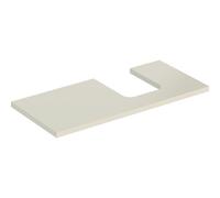Geberit ONE - Plan console pour Lavabo gris sable mat