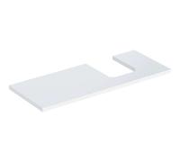 Geberit One plan de lavabo 505315001 120 x 3 x 47 cm, blanc / laqué brillant, découpe à droite