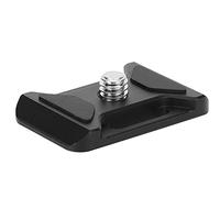 Plaque de libération Rapide de la caméra | Alliage en Aluminium avec Support de Chaussure Chaude et vis de 1/4 Pouce | Compatible pour Les caméras DSLR/sans Miroir/Action |