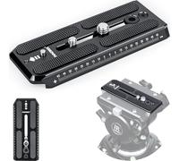 Plaque de libération rapide de remplacement universel 120*50mm INNOREL QV120 avec vis 1/4" et 3/8" pour Manfrotto 501PL Series Video Fluid Head, Innorel f60, Caméras reflex numériques, Caméras vidéo