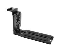 Plaque de libération rapide en forme de L en métal pour appareils photo en alliage d'aluminium avec 1/4 "