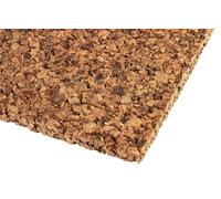 Plaque de liège isolante 1000 x 500 x 20 mm - Plaque d'isolation durable en liège pressé naturel pour une isolation phonique et thermique fiable dans les murs, les plafonds, les cloisons sèches et les