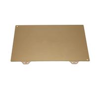 Plaque de Lit Chauffante pour Imprimante 3D, Plaque D'acier Revêtue Double Face, avec Base Magnétique, Kit de Plaque D'acier en Poudre 230x150mm, pour Makebo, pour Creator Pro (Tôles d'acier en