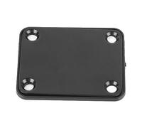 Plaque de Manche de Guitare, Renforcement Anti-déformation de la Plaque de Manche de Guitare électrique Augmentant la stabilité en Métal Universel pour l'entretien (BLACK)