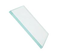 Plaque de Mélange Dentaire en Verre Transparent pour Poudre et Ciment | Surface Lisse Non Poreuse, Bords Polis Fins, Contrôle D’une Main, Usage Quotidien en Soins Temporaires