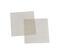 Plaque de mica naturel Feuilles flexibles en mica transparent, épaisseur 0,1 mm, panneaux de protection thermique for expériences, 1000 pièces(50X50MM)