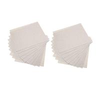 Plaque de Mica pour Micro-ondes 20 Pièces, Argenté | Feuilles Mica et Résine Silicone, pour Cavité et Réchauffeur, Entretien Domestique, Protège la Paroi Combustion