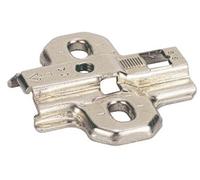 Embase cruciforme à visser plaque de montage sans vis - HETTICH - 72983