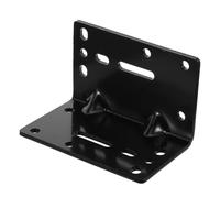 Plaque de Montage de Treuil en Acier Noir pour Remorque, 3500 Lbs | Montage à Angle Droit, Répartition de Charge, Compatible Récepteur, Usage Récupération et Châssis