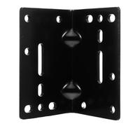 Plaque de Montage de Treuil pour Vtt, Support Acier Noir 3500 Lb | Montage Portable, Installation Facile, Équerre à Angle Droit, pour Attelage et Chargement Bateau