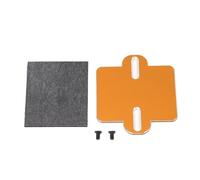 Plaque de montage en aluminium pour régulateur de vitesse, plaque de fixation pour régulateur de vitesse de voiture RC, support métallique amortissant pour voitures RC Traxxas (Or)