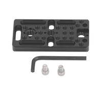 Plaque de Montage Facile pour caméra Cheese, Carte d’Extension à dégagement Rapide Polyvalente avec Trous filetés 1/4 et 3/8, Support à Sabot Froid et Trou de positionnement p