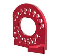 Plaque de Montage Moteur en Alliage d'aluminium 7075 for Trax-XAS Mini Maxx Monster Truck 107154-1, pièces de Mise à Niveau for Voiture télécommandée(Rot)