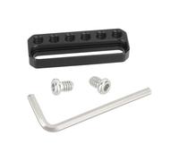 Plaque de montage multifonction avec extension de filetage 6,35 mm - 20 pour équipement photographique, montage d'appareil photo