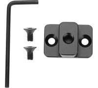 Plaque de montage pour DJI Ronin S avec peau rotative en alliage d'aluminium -Gimbal de poche avec moniteur à armature -Moniteur -Support