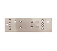 Plaque de montage - pour ferme-porte TS 71 et 72 - argent DORMAKABA
