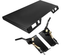Plaque de montage pour mini-chargeuse - Attache rapide et adaptateur de conversion Boîtier de verrouillage 3/8 pouces