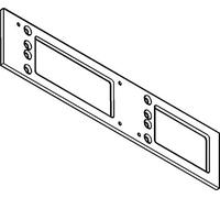 Plaque de montage pour ts 4000/TS 5000 Argent