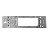 GEZE Plaque de montage pour ferme‑portes TS3000 - Noir - Réf. 135237