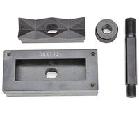 Plaque de montage technique Pro Lift Perforatrice rectangulaire 35 mm x 112 mm, train Boulon + Ecrou 00808