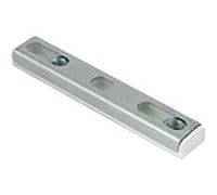 Plaque de montage Walraven 6743002 M 8, 146,4x11 mm, acier, galvanisé électrolytiquement