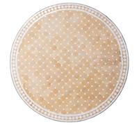 Plaque de mosaïque marocaine Marrakech - Blanc naturel - En céramique - 120 cm