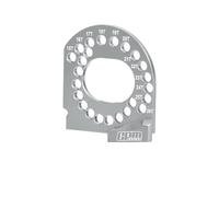 Plaque de moteur en alliage d'aluminium 7075 15T-26T pour Traxxas Mini XRT VXL 3S/Mini Rallye/1:16 Slash 4X4/1:16 Maxx Monster Truck Upgrades - Argent