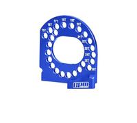 Plaque de moteur en alliage d'aluminium 7075 15T-26T pour Traxxas Mini XRT VXL 3S/Mini Rallye/1:16 Slash 4X4/1:16 Maxx Monster Truck Upgrades - Bleu