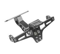 Plaque de Moto Éliminateur De Garde-Boue Réglable Universel pour Moto, Support De Plaque D'immatriculation Arrière Bien Rangé pour CBR 125R(9)