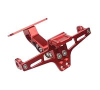 Plaque de Moto Éliminateur De Garde-Boue Réglable Universel pour Moto, Support De Plaque D'immatriculation Arrière Bien Rangé pour CBR 125R(7)
