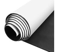 Plaque de mousse autocollante multifonctionnel rouleau de mousse tapis anti vibration isolation phonique pour joint de porte et fenêtre, insonorisant,résistant aux intempéries(300mm×1,5mm×1,5m, Noir)