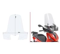 Plaque De Pare-Brise GIVI Pour Piaggio Beverly 300 400 HPE 2021 2022 2023