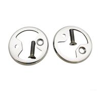 Plaque de pédale de vélo compatible avec Wahoo et SpeedPlay, accessoires en alliage pour un cyclisme efficace (argenté)