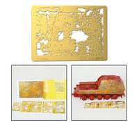 Plaque De Peinture Pour Modélisme 1/35, Bricolage, Artisanat, Outils De Peinture, Kits De Pièces, Gabarit De Pochoir, Fourniture Loisirs Créatifs-Générique