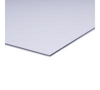 Plaque de pickguard vierge pour guitare électrique, 44 x 29 cm, 3 plis, pour projet de fabrication de pickguard personnalisé (blanc perle)