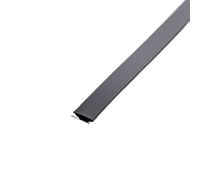 Plaque de plinthe, Bande métallique décorative autocollante en acier 3,0 mètres(Black Mirror)