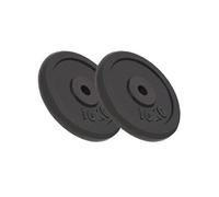 Plaque de poids 2 pcs 2x10 kg Fonte