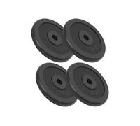 Vidaxl Plaque De Poids 4 Pcs 4x7,5 Kg Fonte