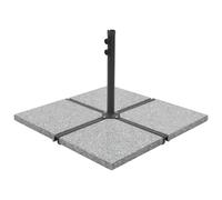 Plaque de Poids de Parasol Granite Base Support Pied Porte-parasol vidaXL