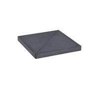 Plaque de poids de parasol Noir Granite Carré 15 kg